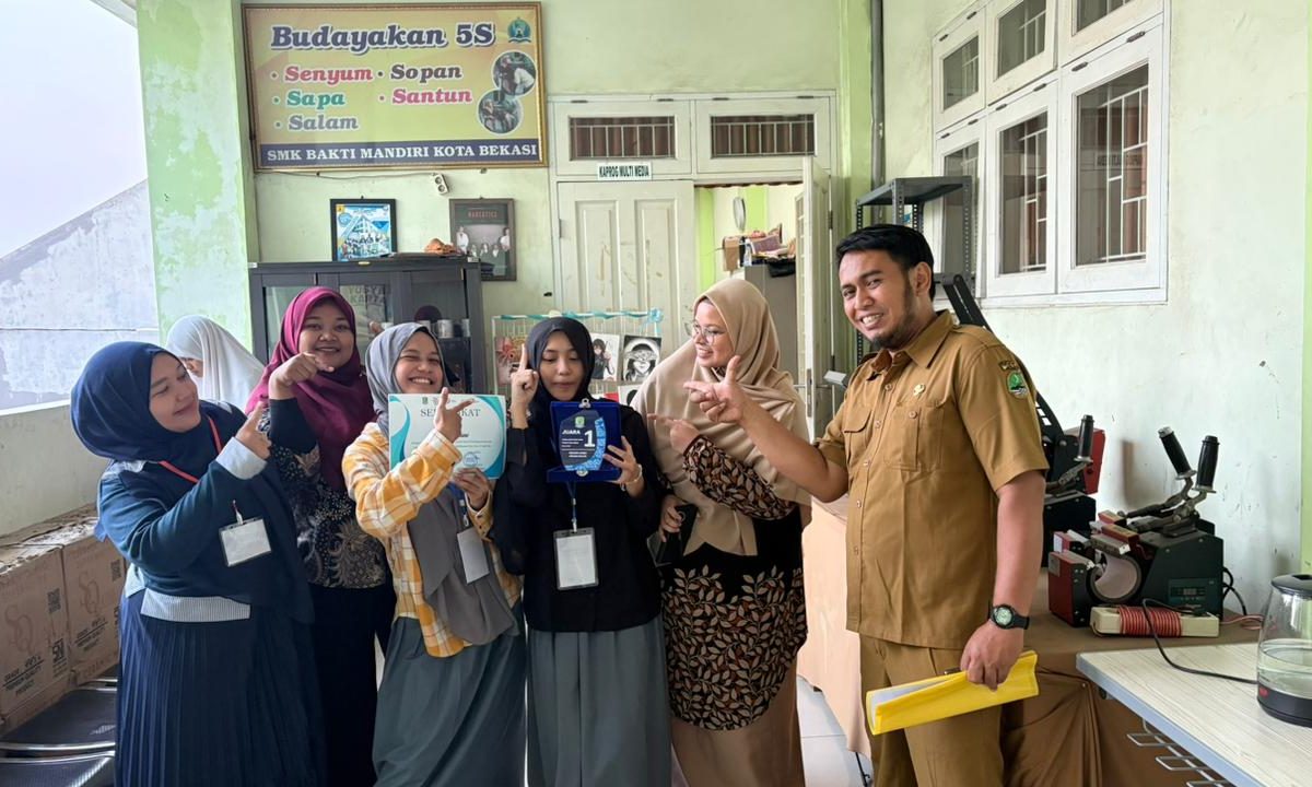 Juara 1 LKS Desain Grafis Tk Kota Bekasi